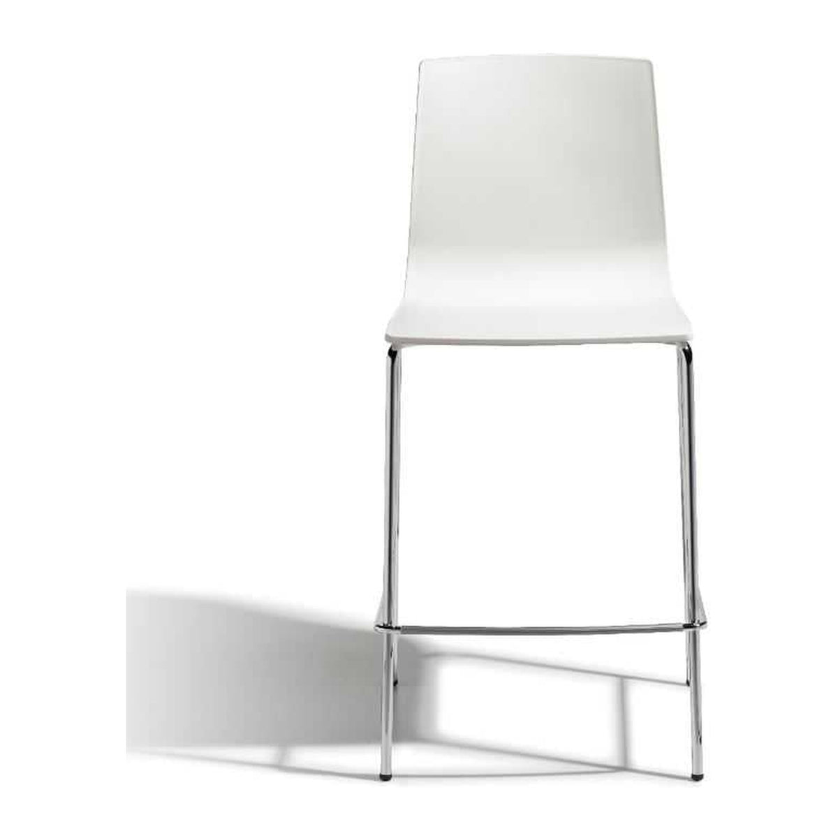 Sgabello ALICE Scab in tecnopolimero a 4 gambe, vista 6