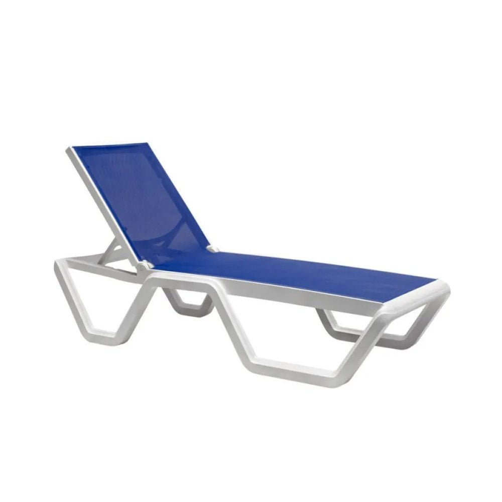 Lettino prendisole con ruote VELA (2 pz)