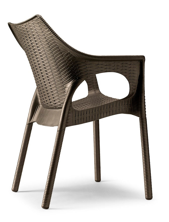 Sedia multiuso OLIMPIA TREND Tortora (4 pz)