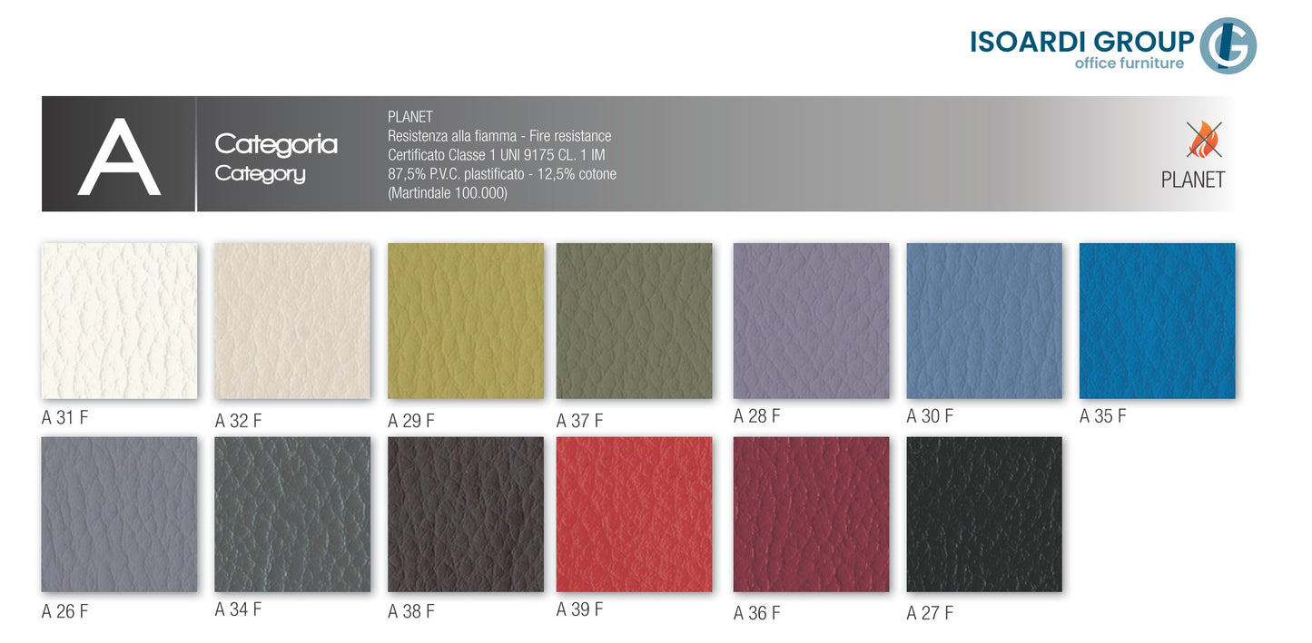 Sedia Direzionale KLIVIA LS - Ecopelle