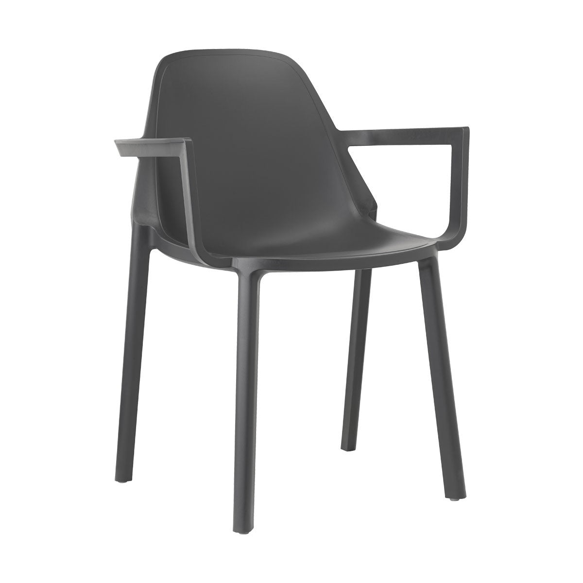 Sedia multiuso PIÚ con braccioli (4 pz)