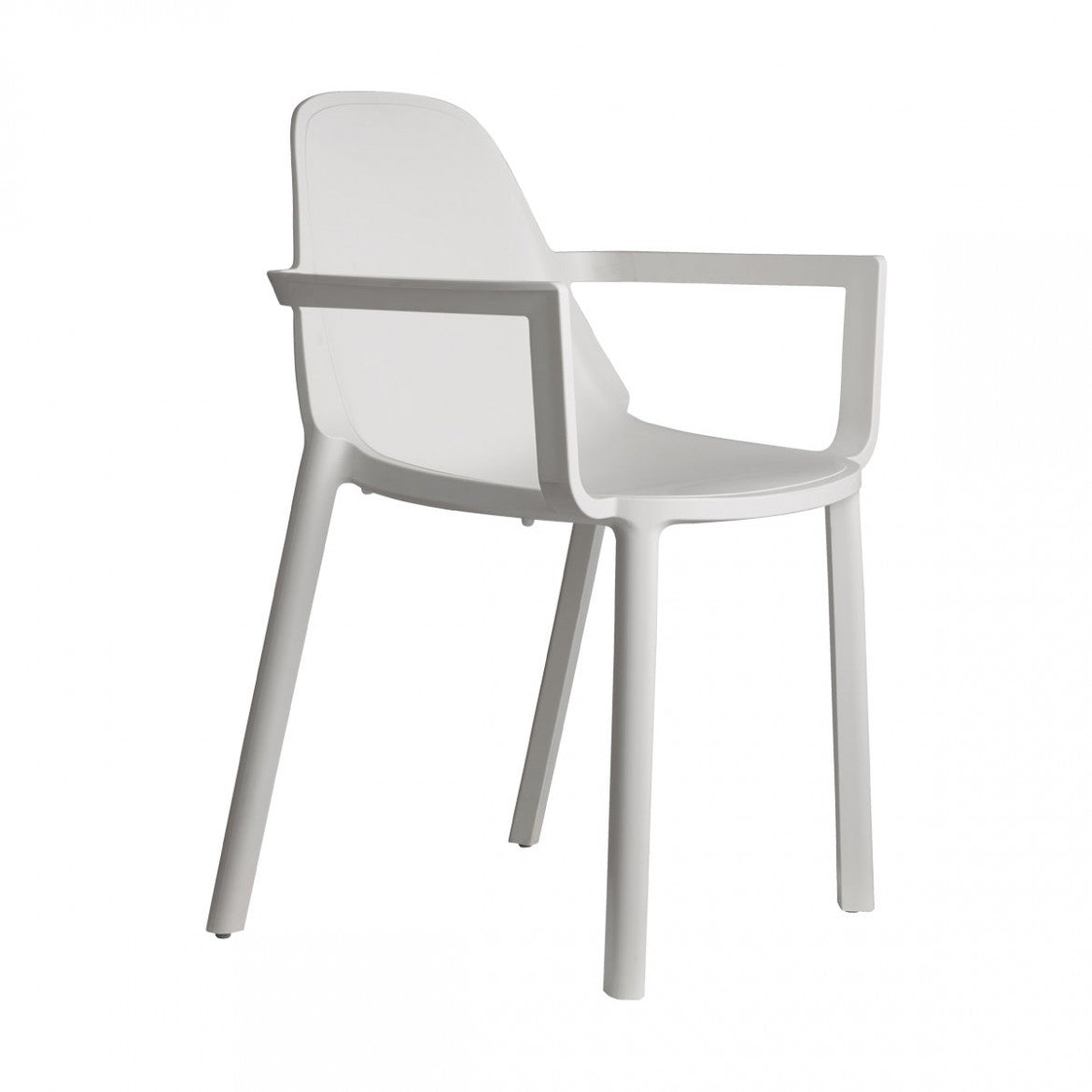 Sedia multiuso PIÚ con braccioli (4 pz)