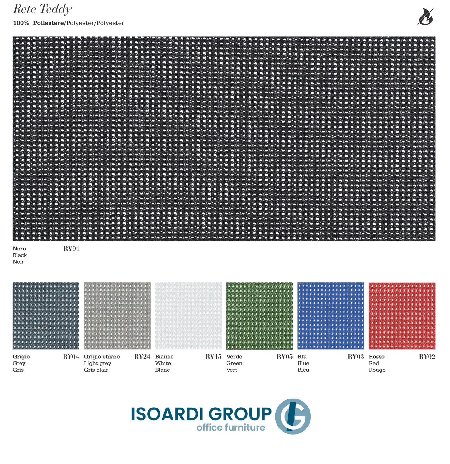 Sedia Operativa TEKNA WHITE con Poggiatesta