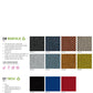 Sedia a 4 gambe ellittiche LIBERA SOFT