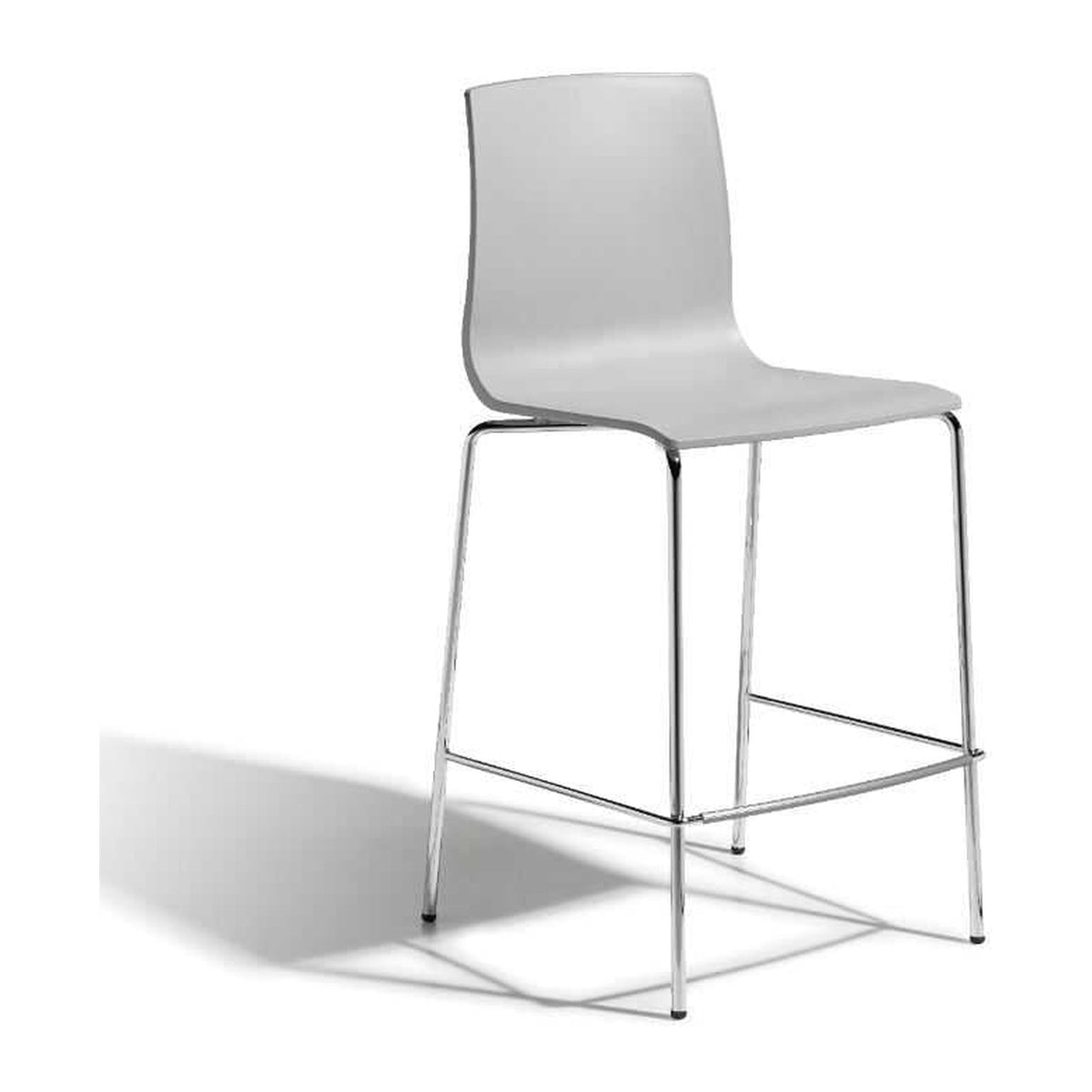 Sgabello ALICE Scab in tecnopolimero a 4 gambe, vista 2