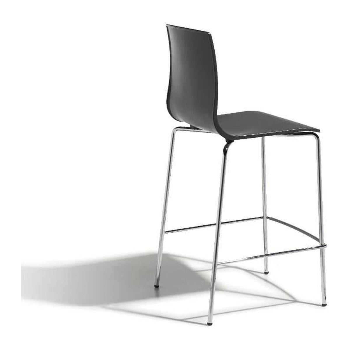 Sgabello ALICE Scab in tecnopolimero a 4 gambe, vista 4