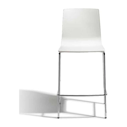 Sgabello ALICE Scab in tecnopolimero a 4 gambe, vista 6