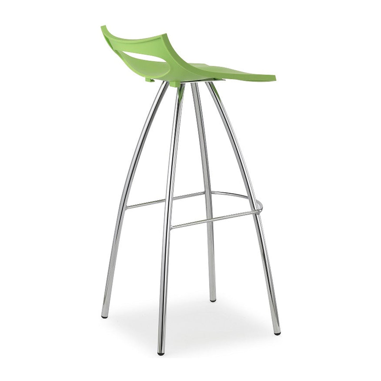 Sgabello DIABLITO Scab in tecnopolimero a 4 gambe colore verde pistacchio