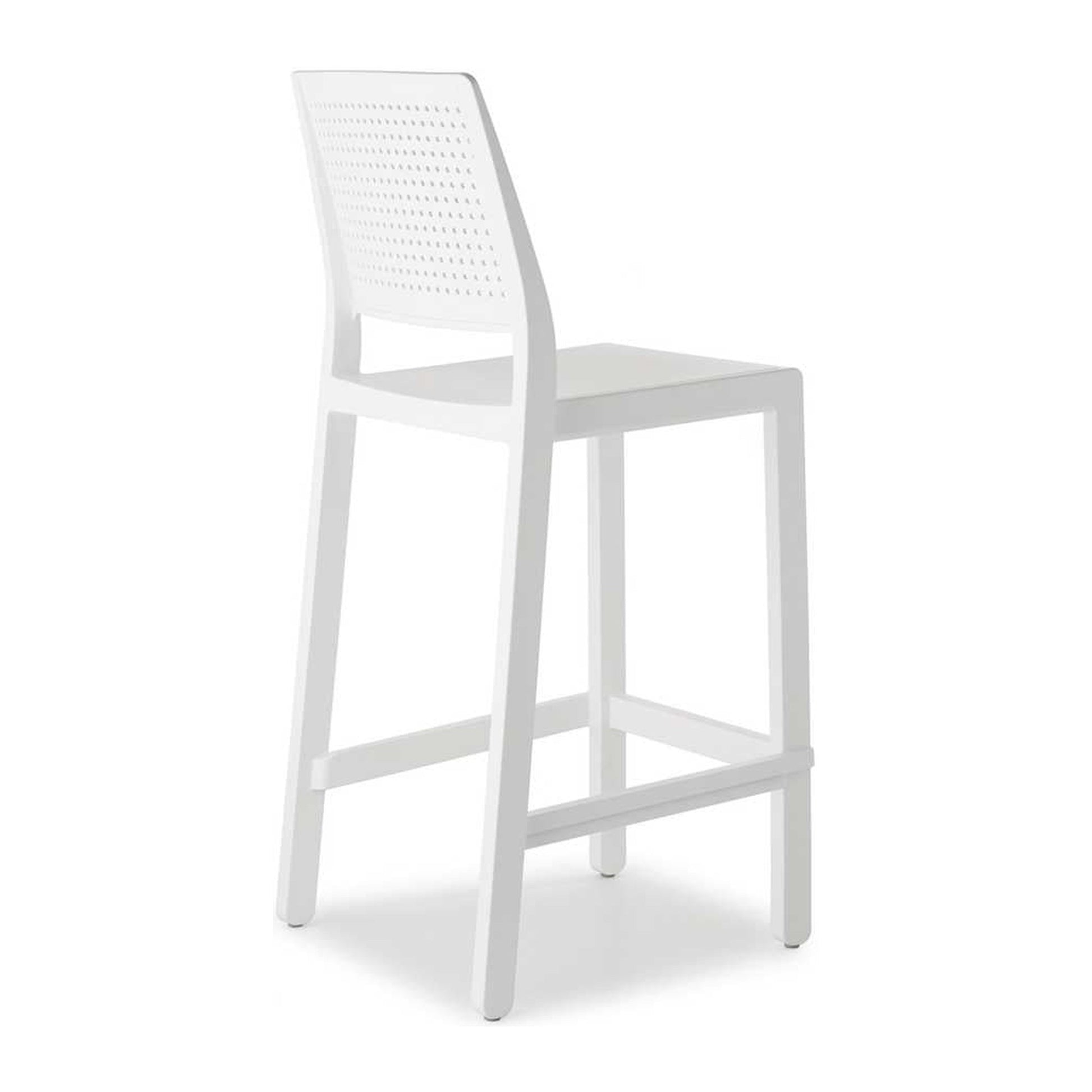 Sgabello EMI Scab in tecnopolimero a 4 gambe — vista 4