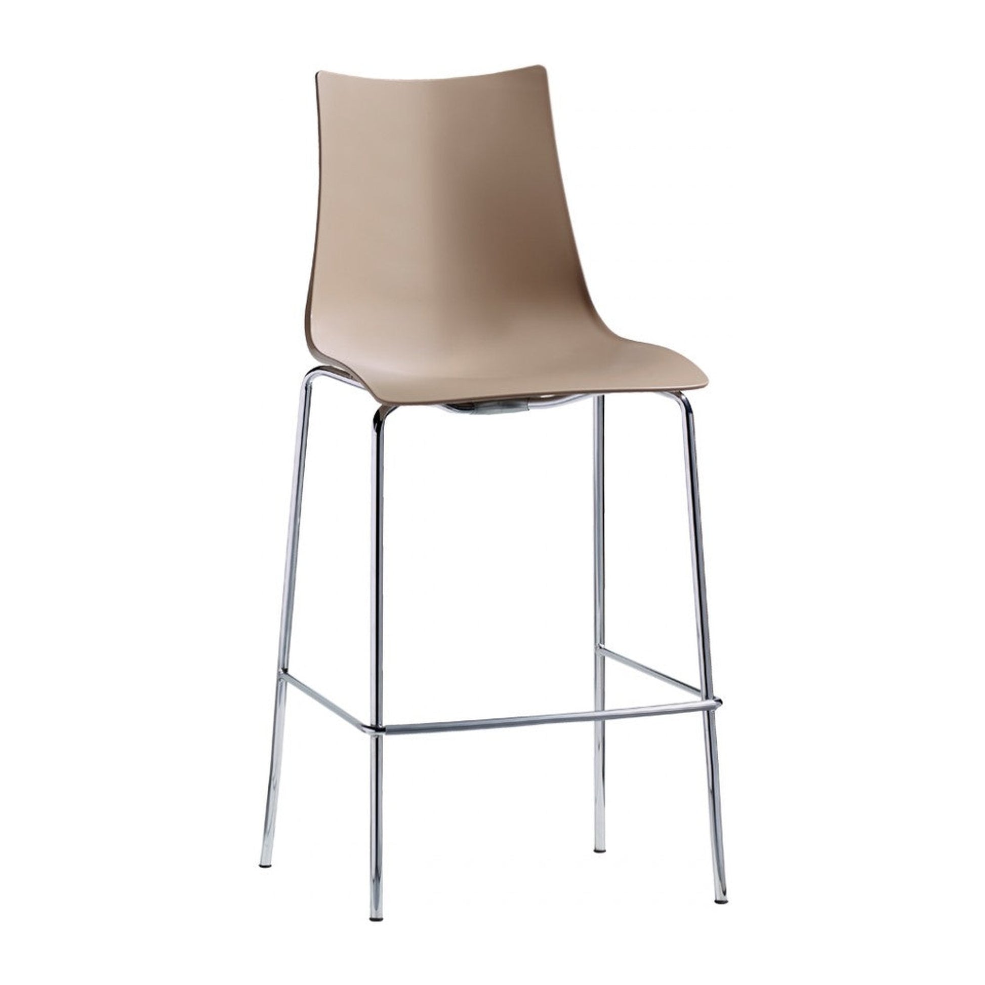 Sgabello ZEBRA TECNOPOLIMERO Scab in tecnopolimero a 4 gambe — vista 6