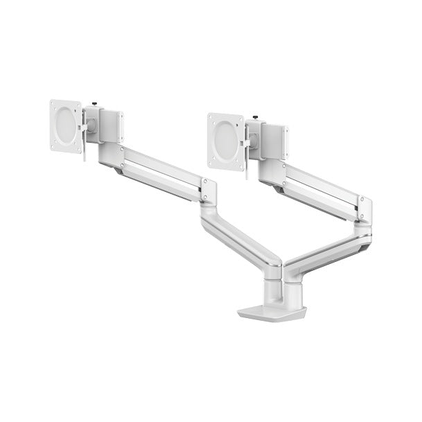 Braccio Monitor TALLO DOPPIO Fellowes colore bianco — senza monitor
