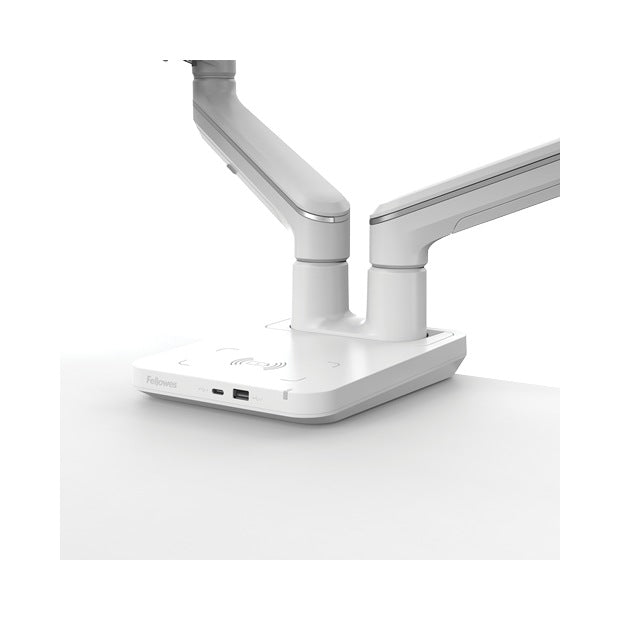Braccio Monitor TALLO HUB DI RICARICA Fellowes colore bianco — immagine 2