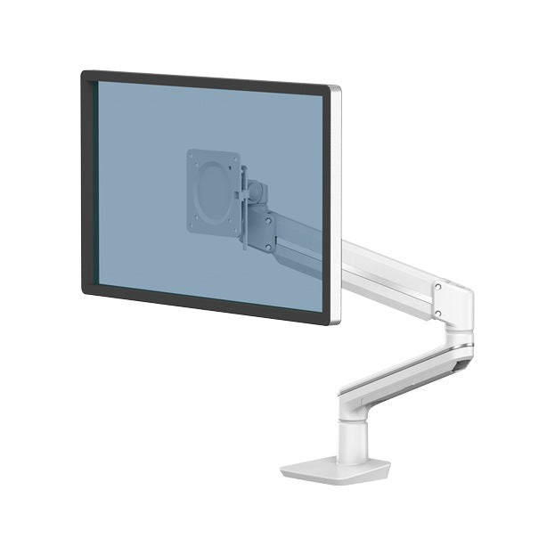 Braccio Monitor TALLO SINGOLO Fellowes colore bianco
