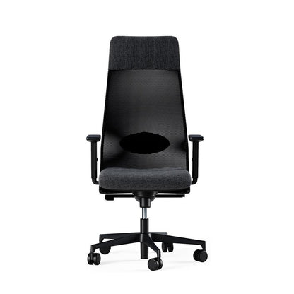 Sedia Direzionale DEVA MESH Frezza con schienale in rete girevole con alzata a gas colore nero