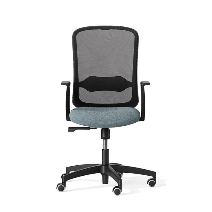 Sedia Operativa TAKK Black Mesh Frezza con schienale in rete girevole con alzata a gas colore grigio