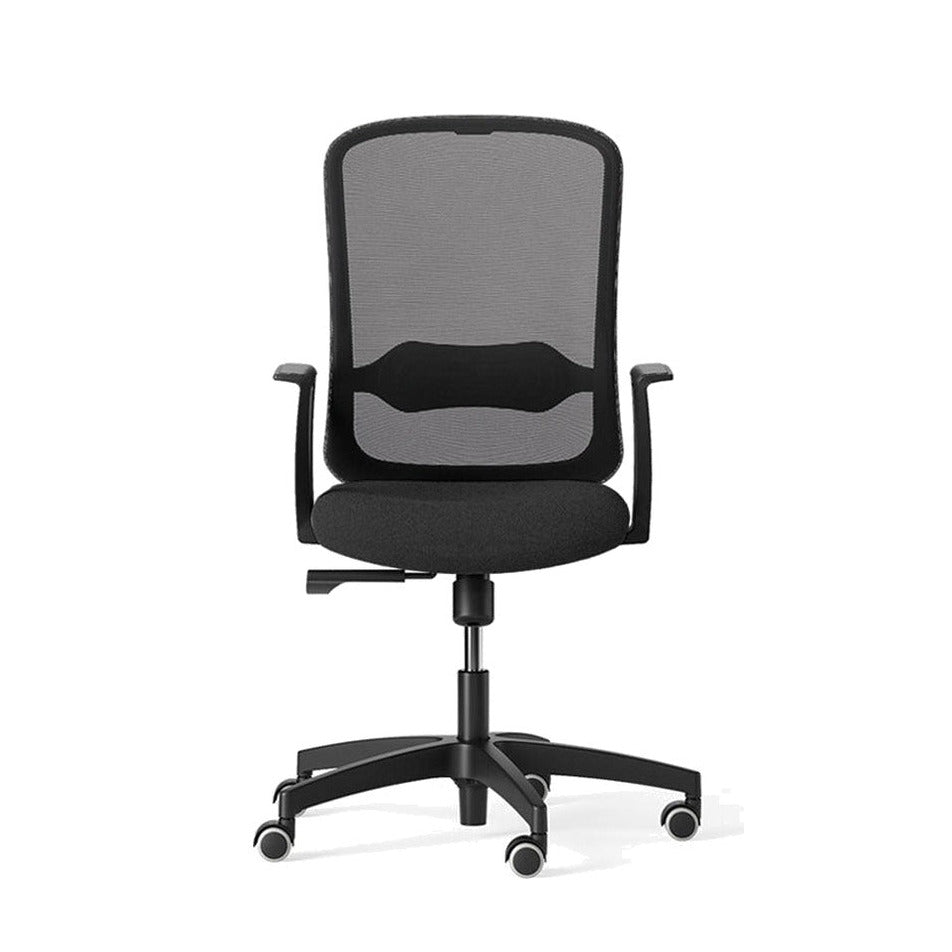 Sedia Operativa TAKK Black Mesh Frezza con schienale in rete girevole con alzata a gas colore nero