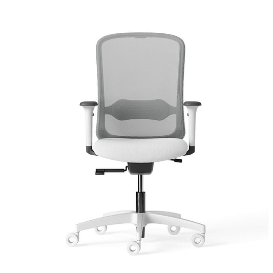 Sedia Operativa TAKK White Mesh Frezza con schienale in rete girevole con alzata a gas colore bianco