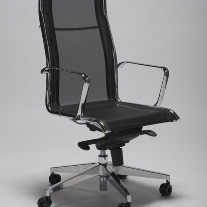 Sedia direzionale ICE H MStyle in rete colore nero