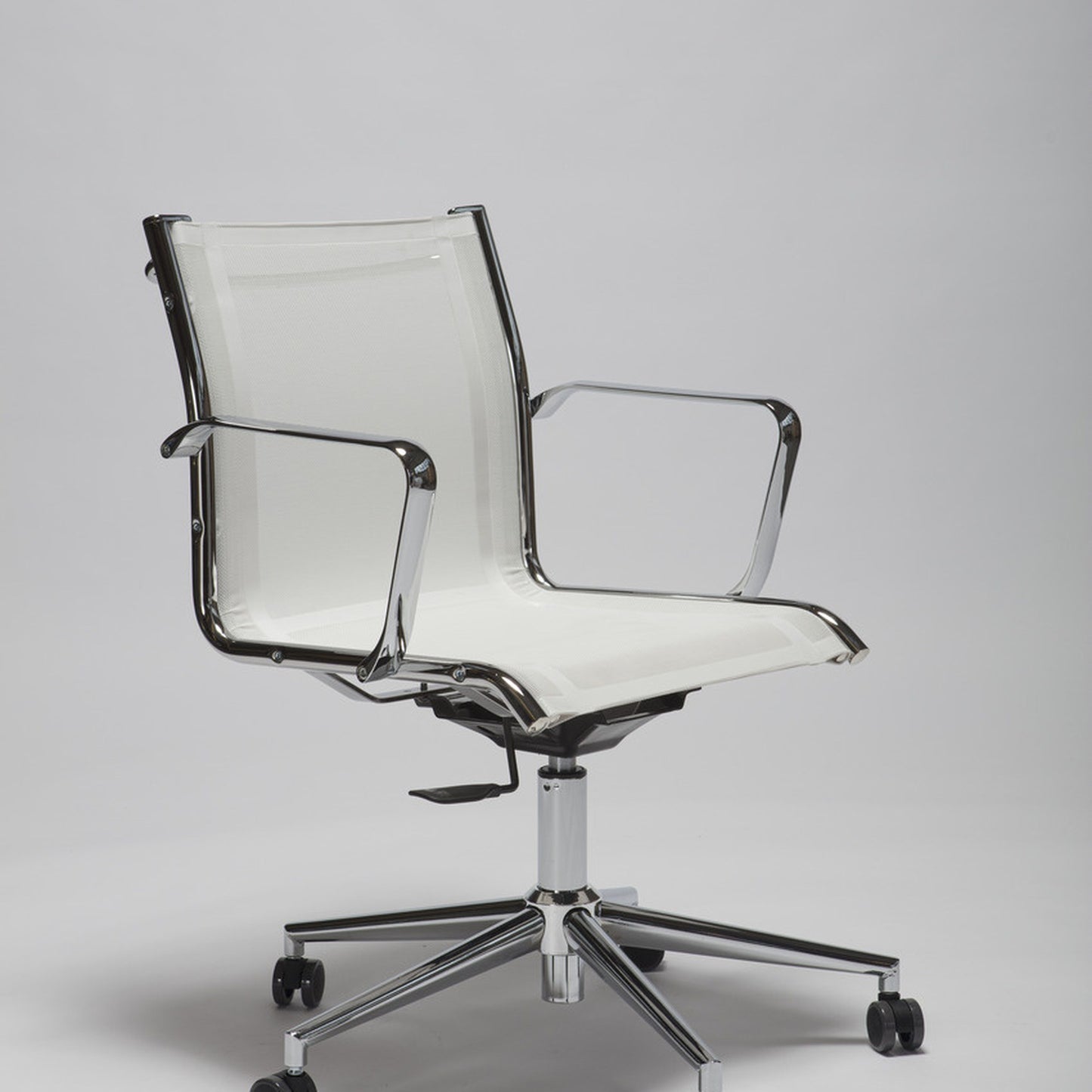 Sedia direzionale ICE L MStyle in rete colore bianco