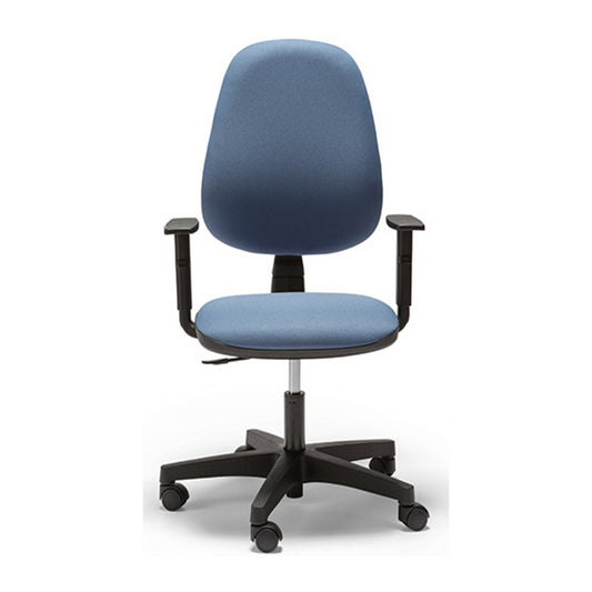 Sedia operativa BUG M MStyle in tessuto colore blu
