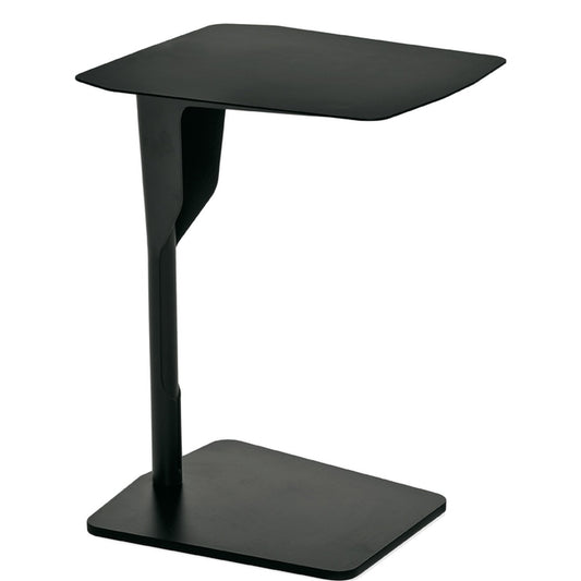 Tavolino ELLE Metal Table Frezza nero con piano girevole