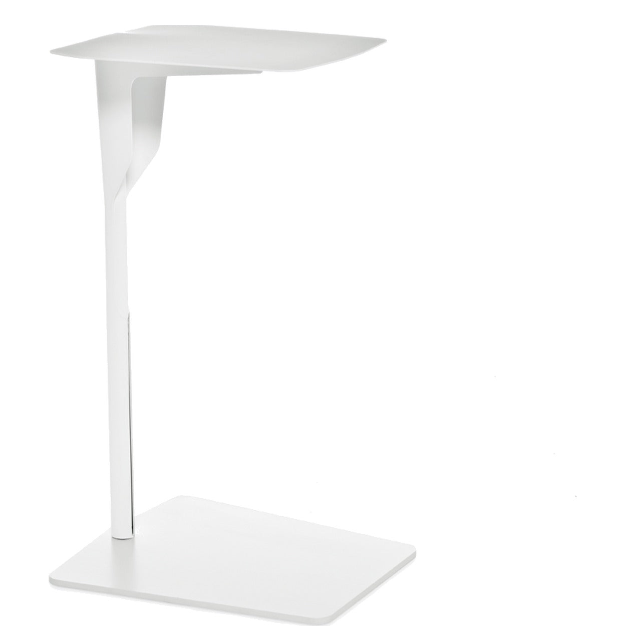Tavolino ELLE Metal Table Frezza bianco su fondo neutro