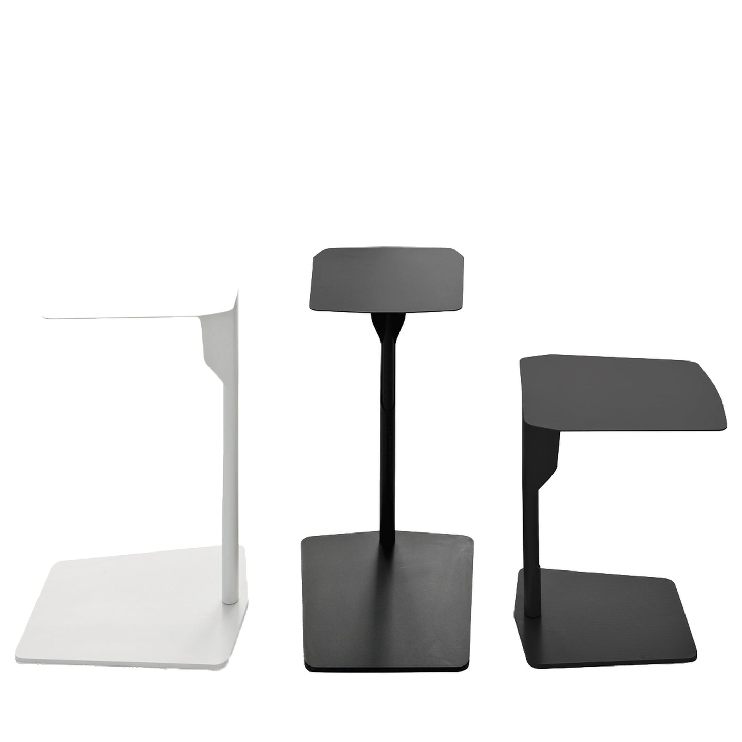 Tavolino ELLE Metal Table Frezza nelle due altezze e nei due colori
