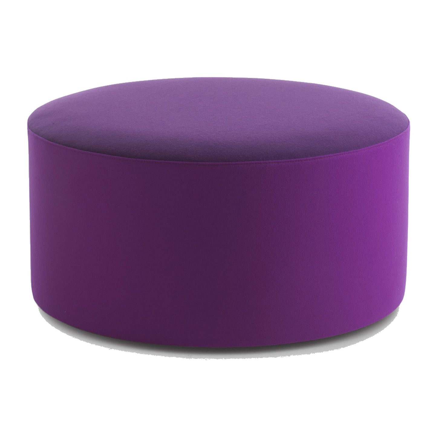 Pouf KROFF Kastel grande in tessuto colore Violetto
