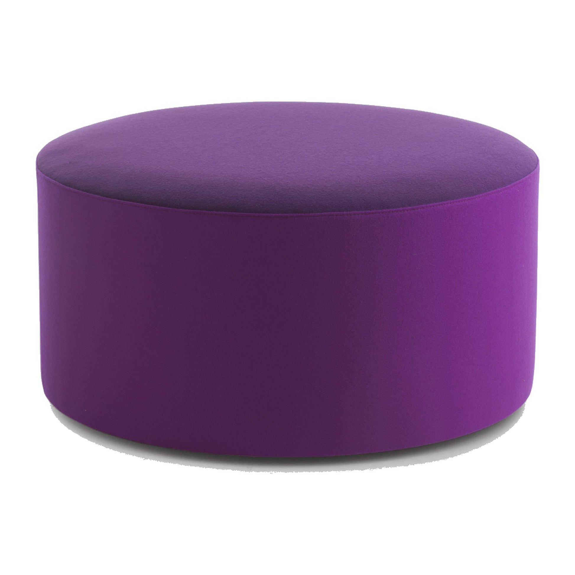 Pouf KROFF Kastel grande in tessuto colore Violetto