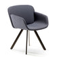 Sedia a 4 gambe ellittiche LIBERA SOFT