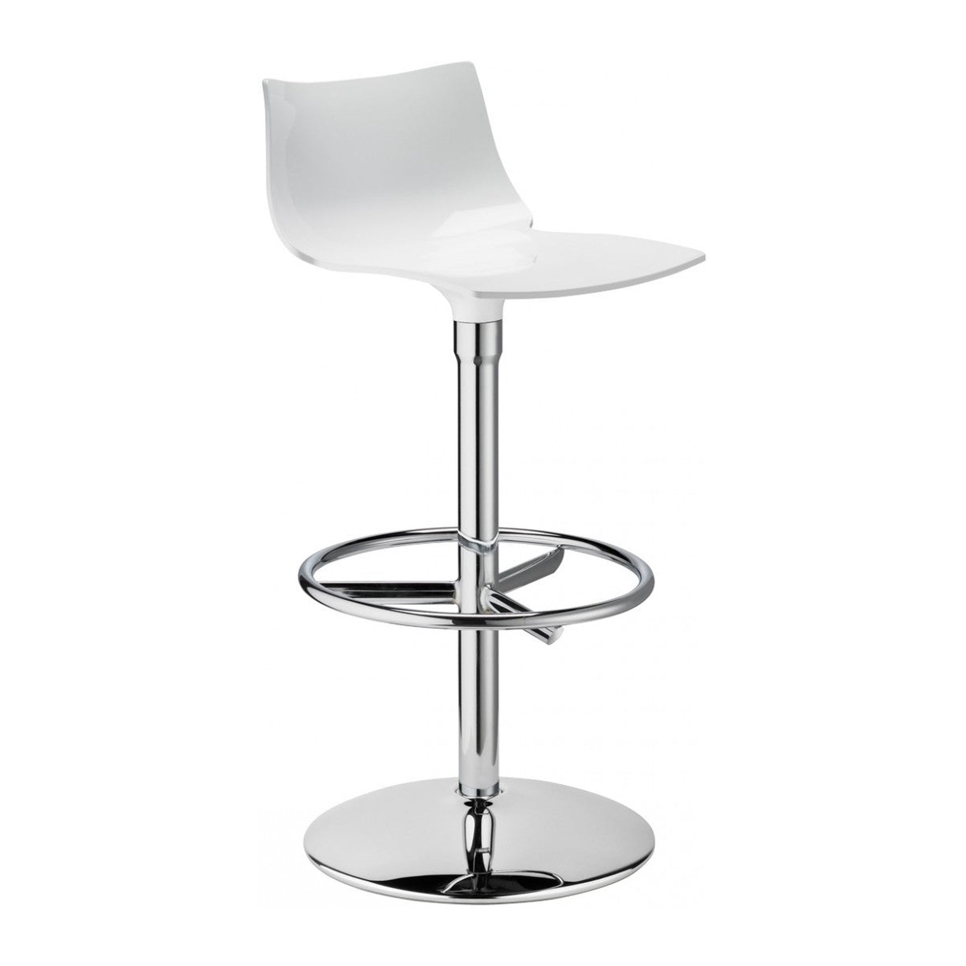 Sgabello DAY TWIST Scab in tecnopolimero girevole
