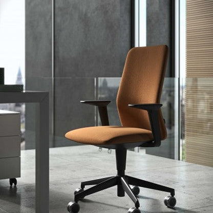 Sedia Operativa KAPPA Kastel rivestita in tessuto girevole con alzata a gas — vista 6