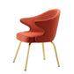 Sedia d'attesa YOU finitura Ottone