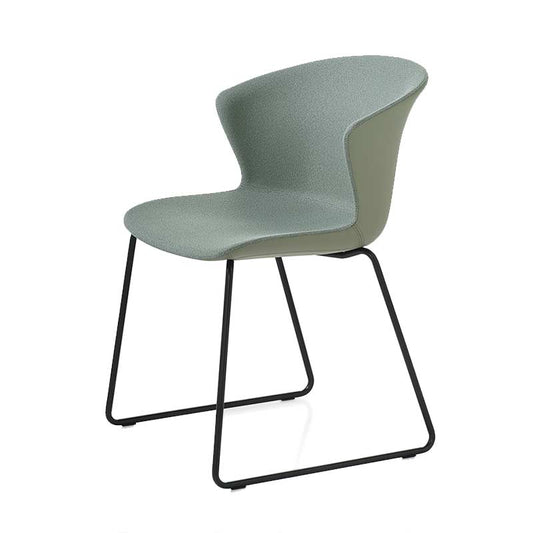 Sedia Multiuso KICCA PLUS GAMBE a SLITTA - Ecopelle