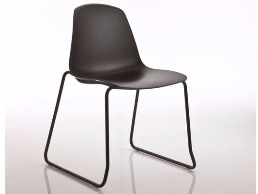 Sedia universale EPOCA GAMBE a SLITTA