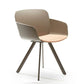 Sedia a 4 gambe ellittiche LIBERA
