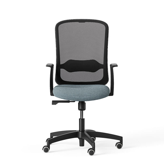Sedia Operativa TAKK Black Mesh Frezza con schienale in rete girevole con alzata a gas colore grigio